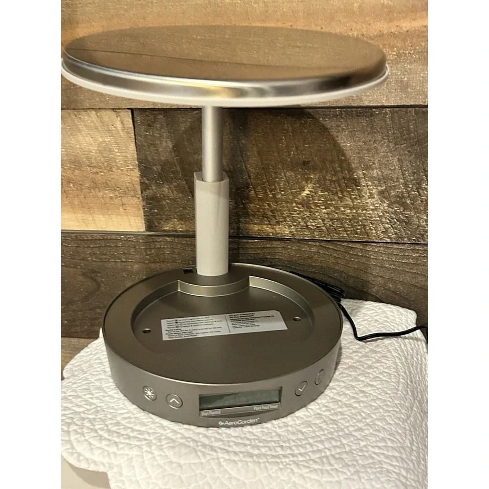 AeroGarden Harvest Elite 360 Garden, Stainless Steel 100693-BSS EUC Works